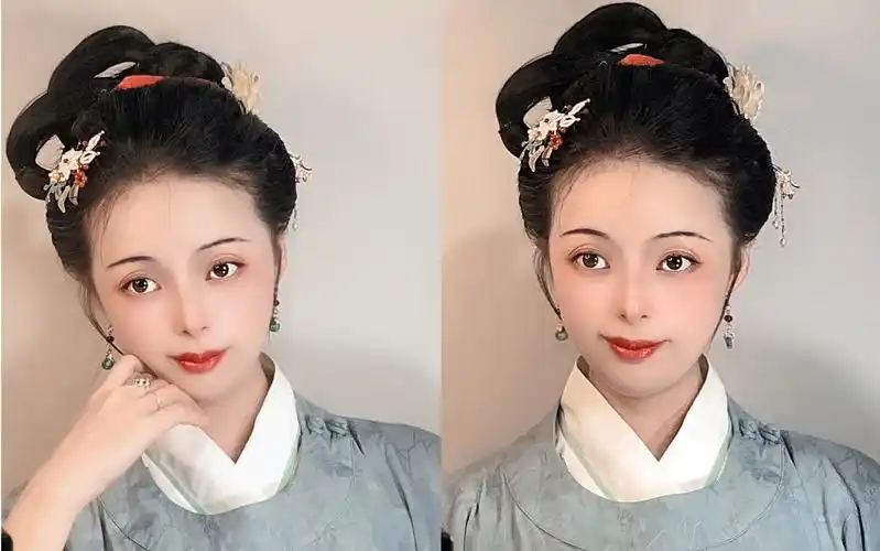 汉服发型教程|简约宋制全盘发型|夏季清爽发型