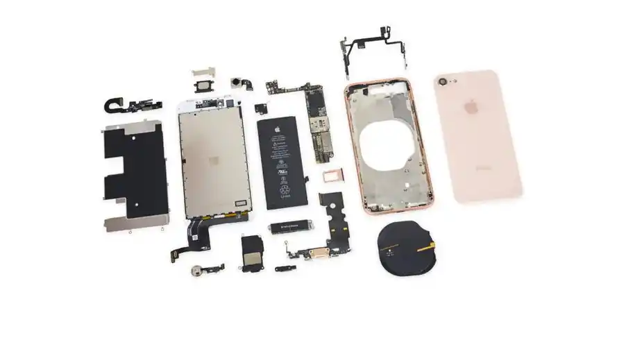 维修不容易 iphone 8惨遭肢解