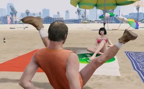 gta5老崔居然对小姐姐做出这种事情!【gta5搞笑视频】