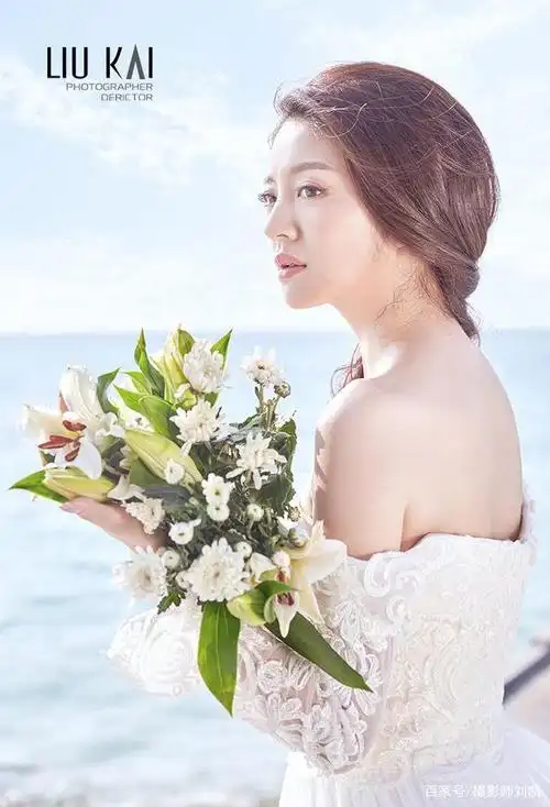 摄影师刘凯x安以轩马尔代夫婚纱照