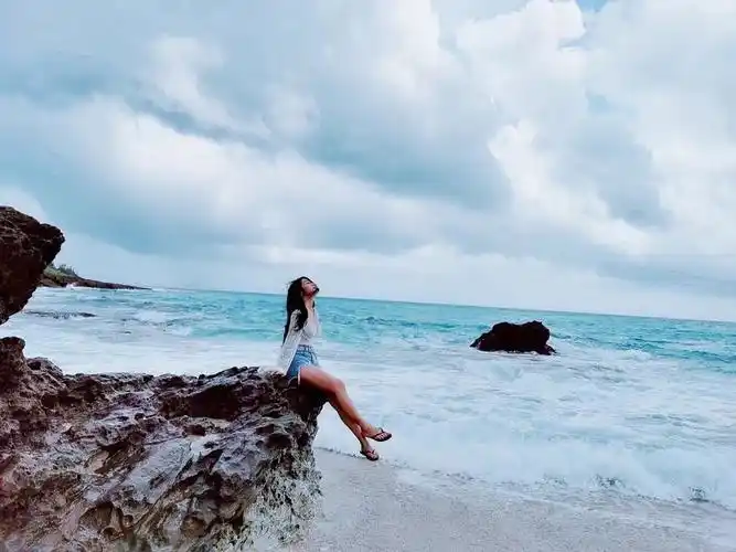 台湾垦丁白沙湾少年派的奇幻漂流取景地