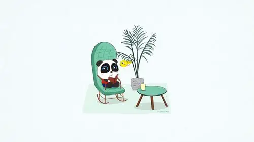 可爱的熊仔动漫图片桌面壁纸