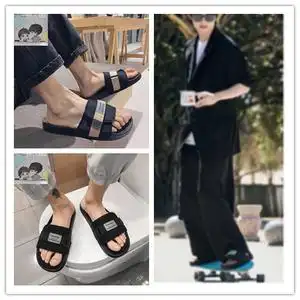 刘昊然同款向往的生活拖鞋新款潮男外穿韩版潮流个性时尚情侣沙滩