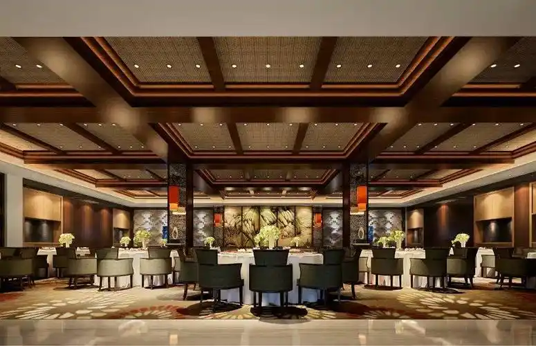 高级餐饮店大厅效果图 - 维客网装修效果图