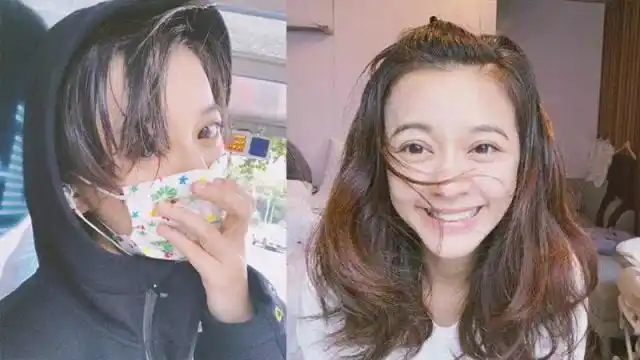 陈意涵产后首po自拍照 顶大油头卖萌气色超好