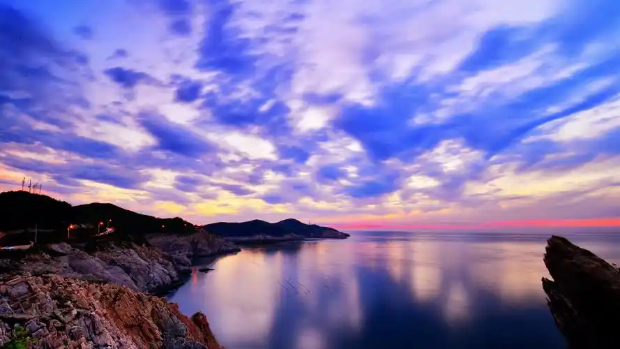 猫头山晚霞风景高清桌面壁纸