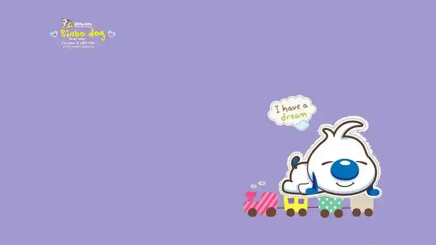 辛巴狗可爱电脑桌面壁纸 动漫壁纸