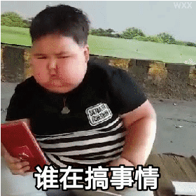 谁在搞事情(胖娃表情包)_胖娃_事情表情