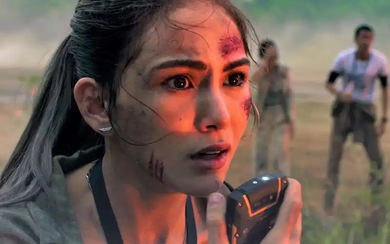 昆凌,王学圻电影《天火》先导预告:火山喷发紧急救援