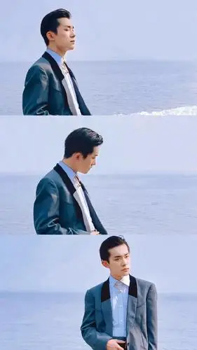 易烊千玺背头帅气图照合集,酷帅有型的千总上线啦