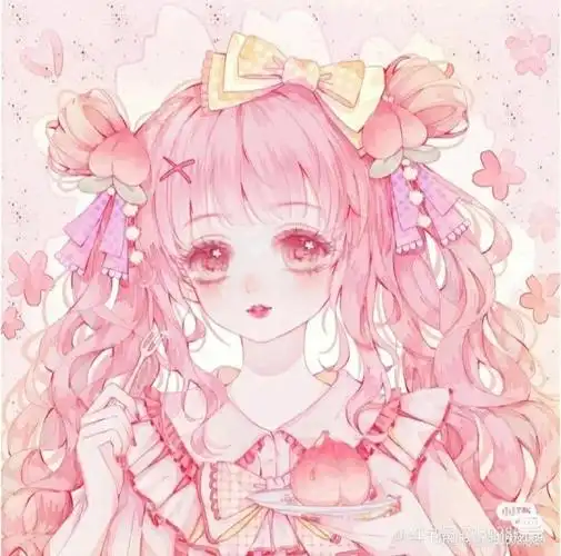 草莓女孩系列头像