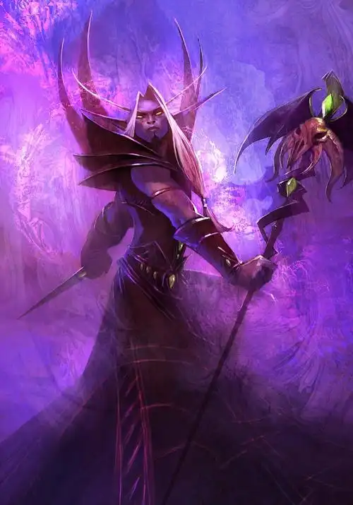 暴雪魔兽世界画廊tcg卡牌原画(二)