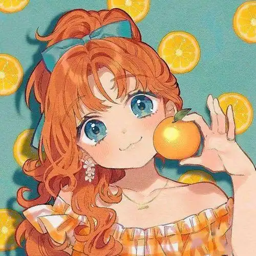 人物插画,甜美又可爱的卡通女孩,拿走当头像动漫可爱女生头像1可爱的