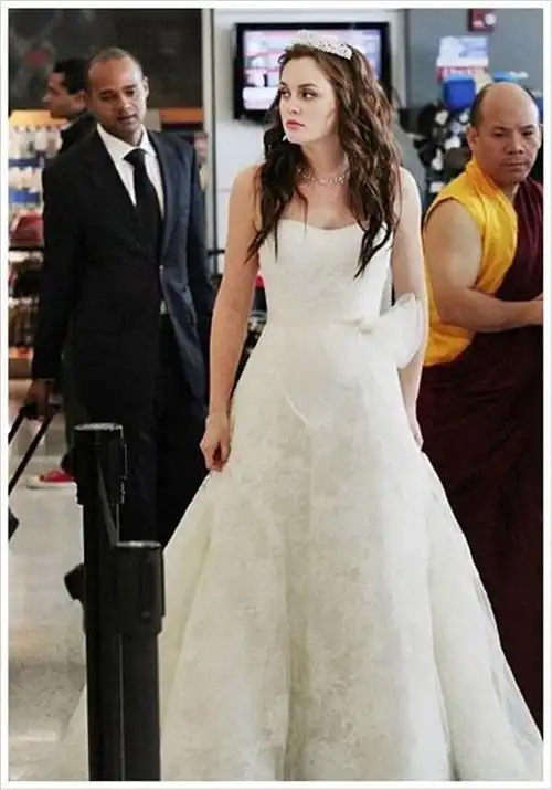 结婚季盘点美剧中的明星婚纱 - 结婚季盘点美剧中的明星婚纱婚纱照