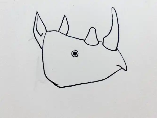 牛头简笔画可爱牛头简笔画可爱卡通