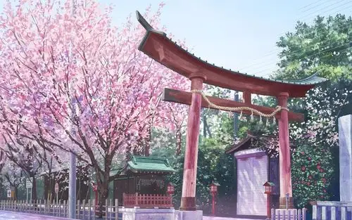 二次元动漫唯美场景,高清图片,电脑桌面-壁纸族