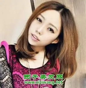 五款甜美女生隐形烫效果图3