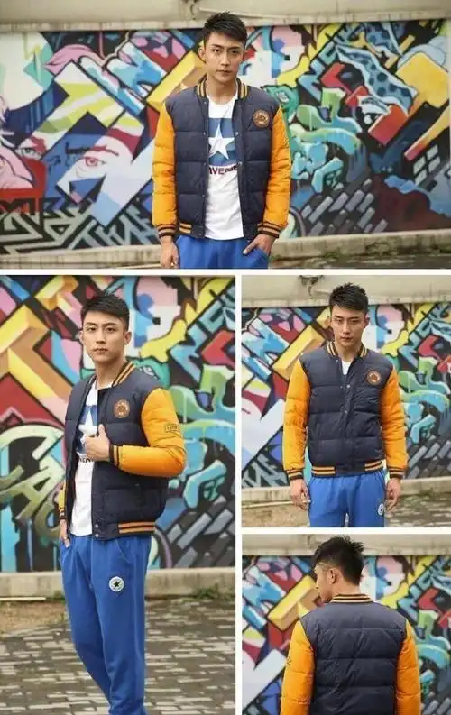 黄景瑜十年前模特图