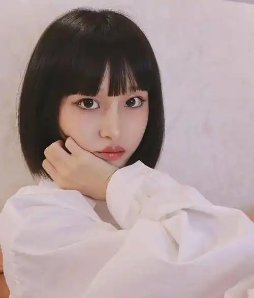 不染不烫的短发图片 短直波波头清新减龄 - 女士短发 - 发型站