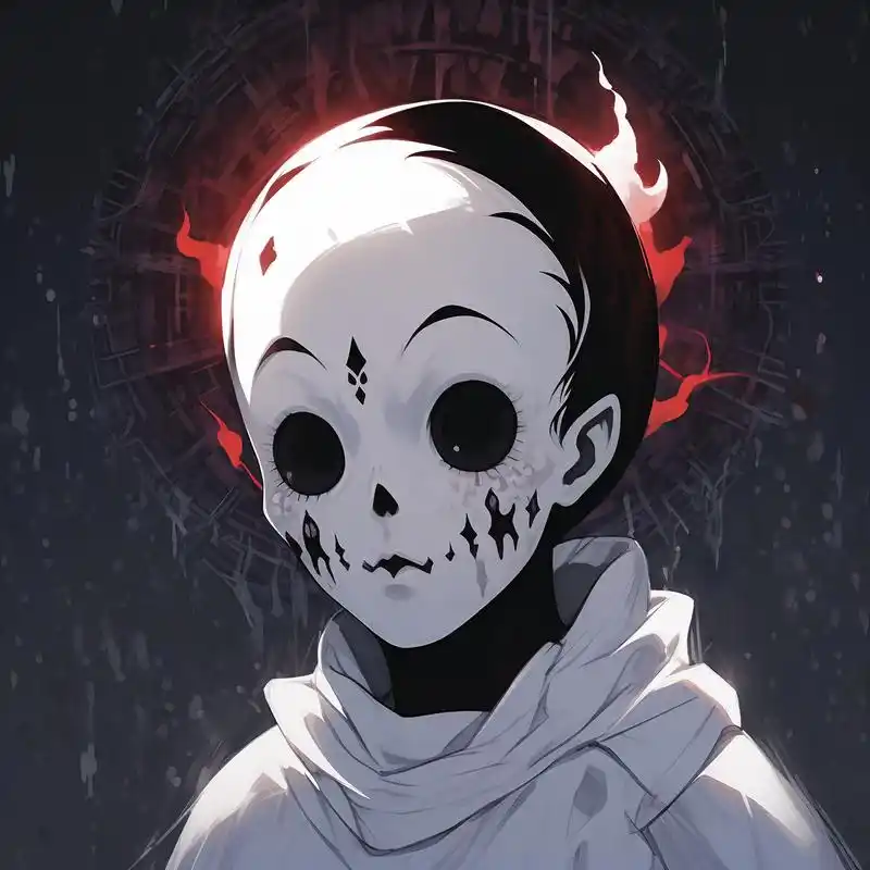 恐怖吓人的鬼头头像 0597 老铁们,这次给大家带来一组超级恐怖