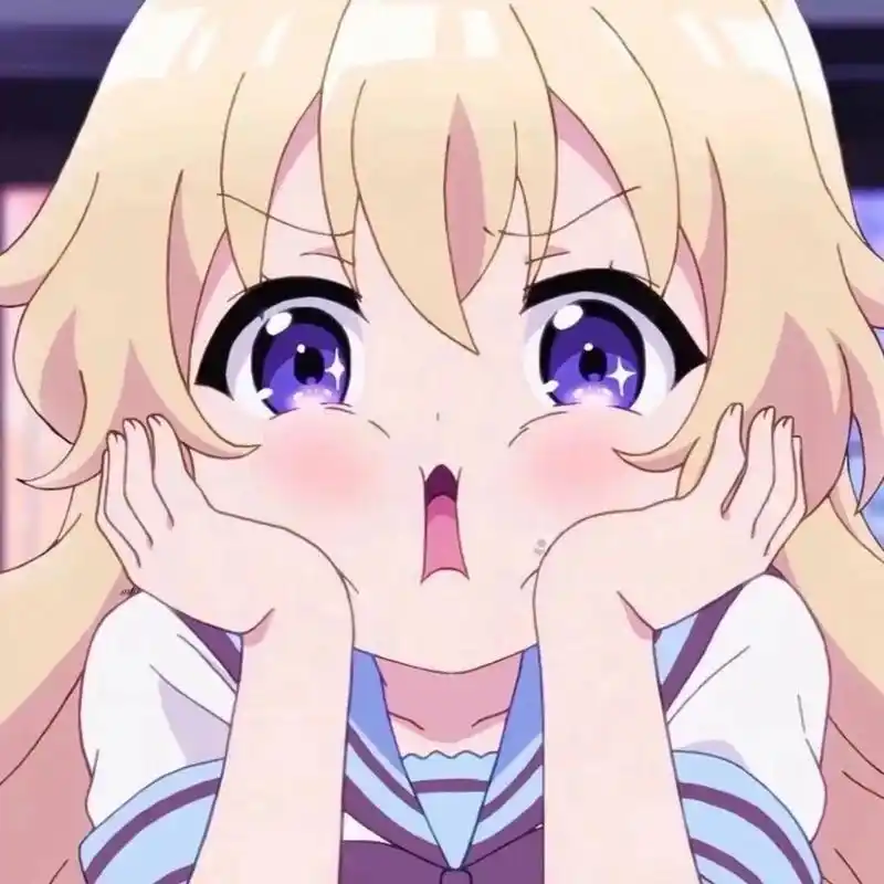 萌系可爱的动漫女生头像