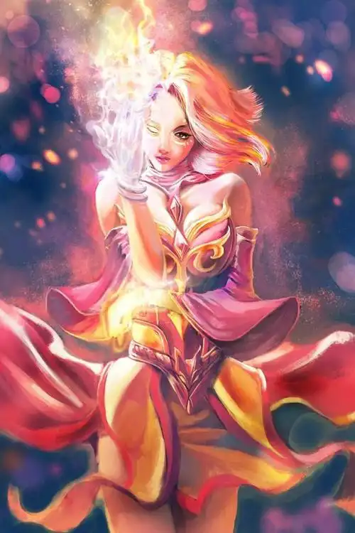 《dota2》众英雄极品同人画欣赏 娘化凤凰美爆了!