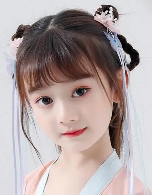 发际线假发贴女 儿童假刘海女自然隐形空气刘海可爱女童前额发际线