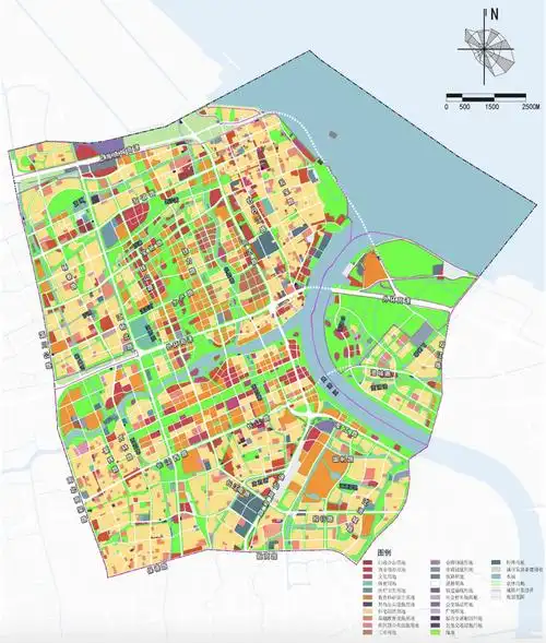 南至殷高路—保德路,西至蕰川公路—南北高架路,北至马路河,重点规划