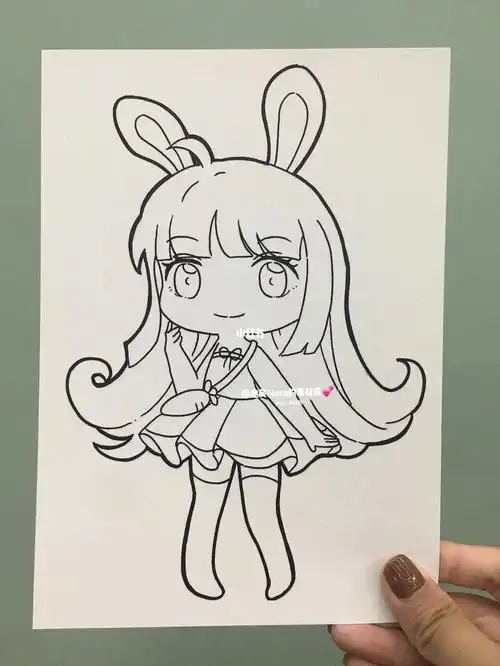 临摹背景简单不复杂9315临摹禁止商用#动漫头像  #动漫女生头像