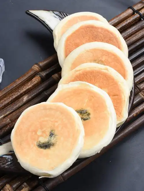老面饼手工芝麻饼半成品早餐食品速食加热即食面食商用家用特色