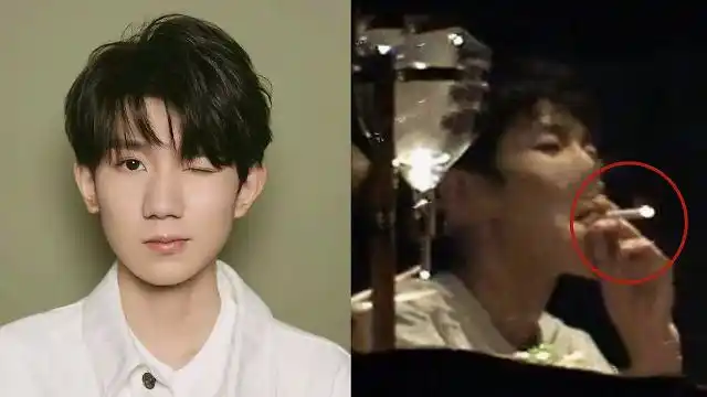 王源在餐厅内抽烟卫监部门依法对王源处罚餐厅限期整改