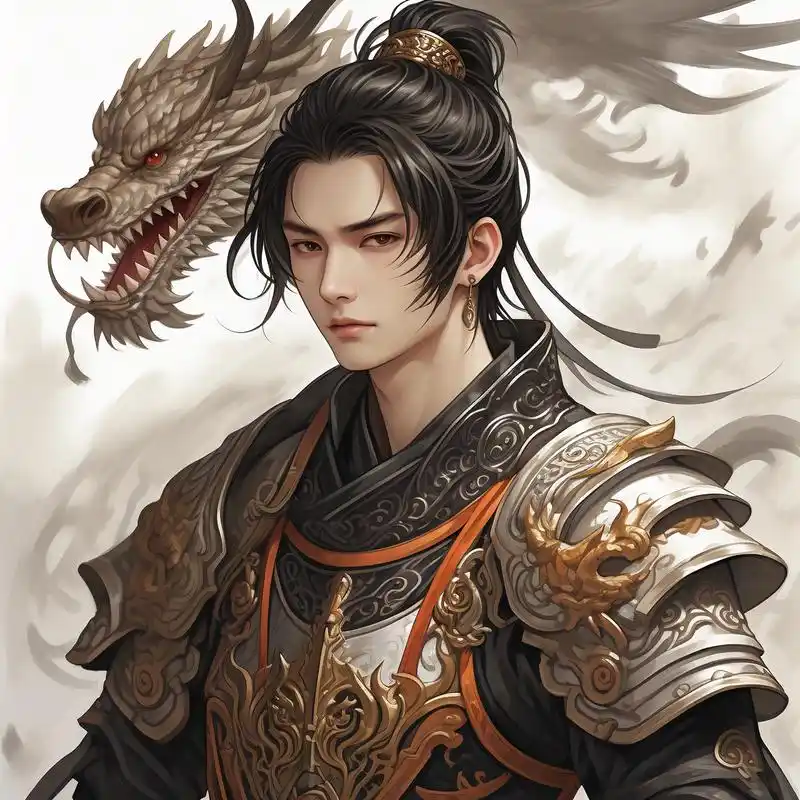 冷酷又霸气90 这组动漫头像,将男生的冷酷与古风的霸气完美结合