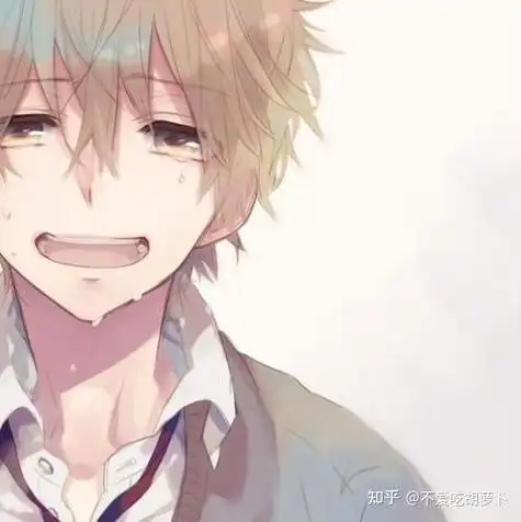 男孩哭泣动画头像 男生头像图片大全 -【爱个性】