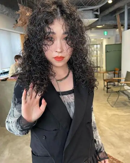 全头烫小卷,真洋气