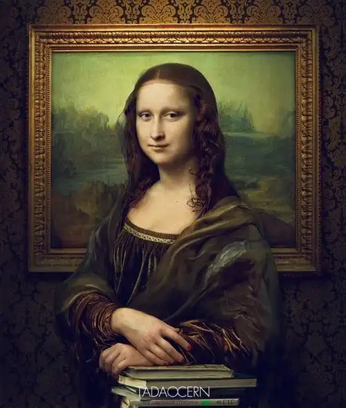 摄影师拍出真人版梵高和蒙娜丽莎