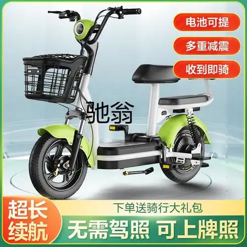c全新国标电动车小型锂电池助力电瓶车轻便男女士成人