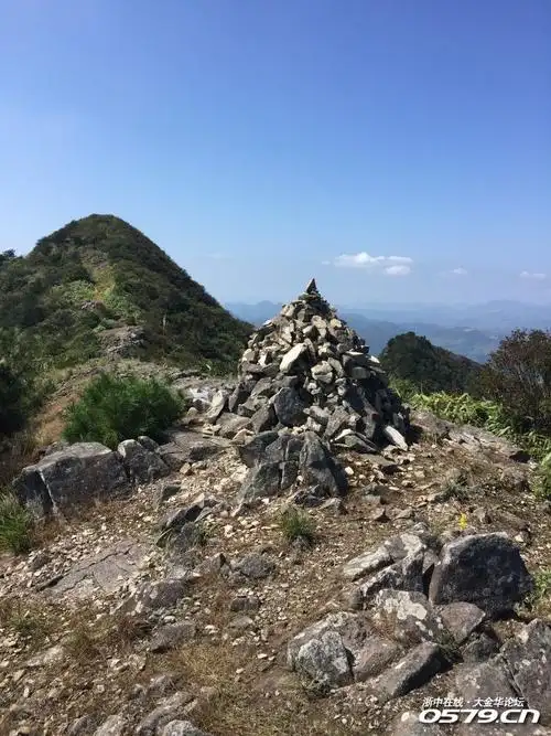 雁荡山最高峰百岗尖