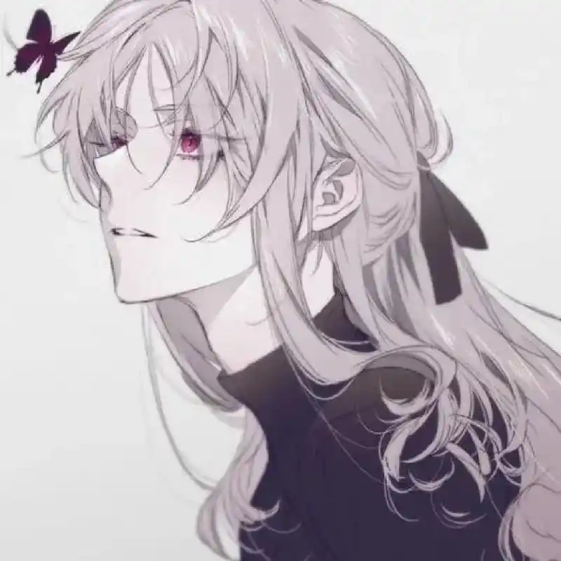 二次元帅哥图片(二)白发现代版 冷酷的,高冷的,阳光的 邪魅的    白发