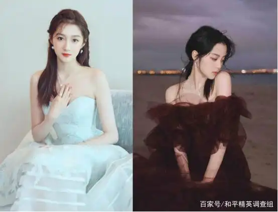 欧阳娜娜入选星辰大海,合影中气质完胜关晓彤,全赢在她的直角肩