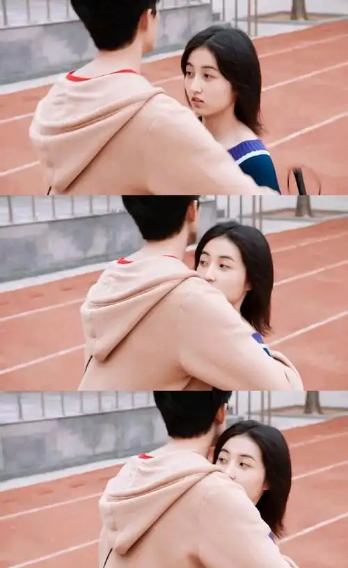 张子枫吴磊劈叉抱,太可了