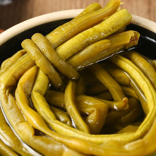 老坛酸豆角泡豇豆四川下饭菜开味咸菜小包装袋装批发整箱酸辣豆角