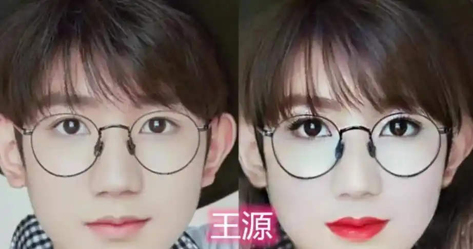 同样是变成女生肖战还可以王源最辣眼只有他是初恋的感觉