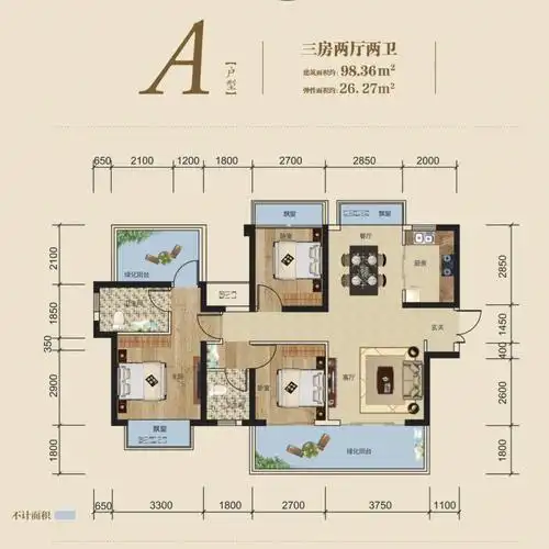 南宁凤岭南最好的户型