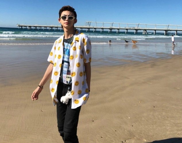 nine percent小鬼澳洲更博,黄明昊像乱入,粉丝:摄影师给我出来