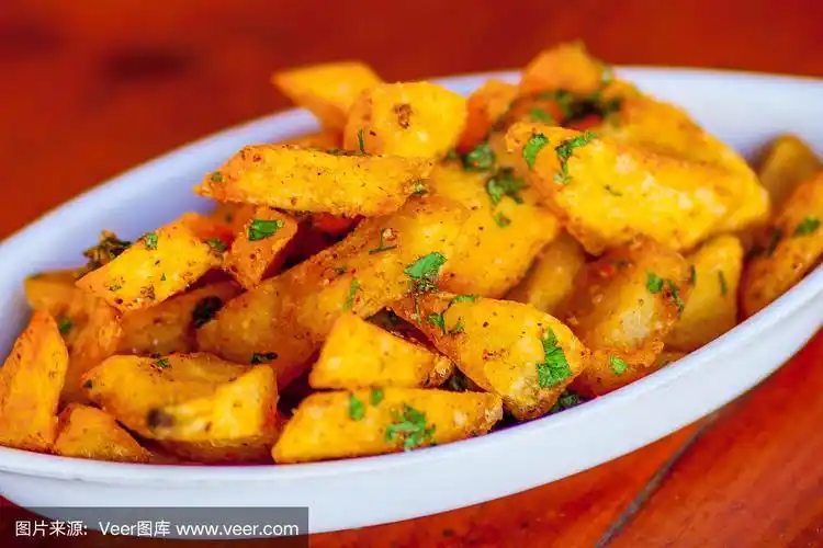 烤炸土豆