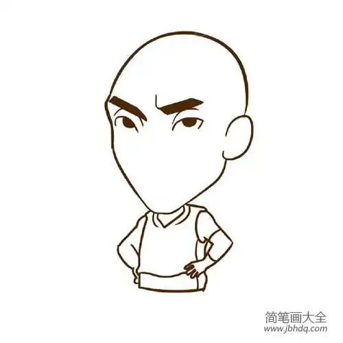 q版科比简笔画教程