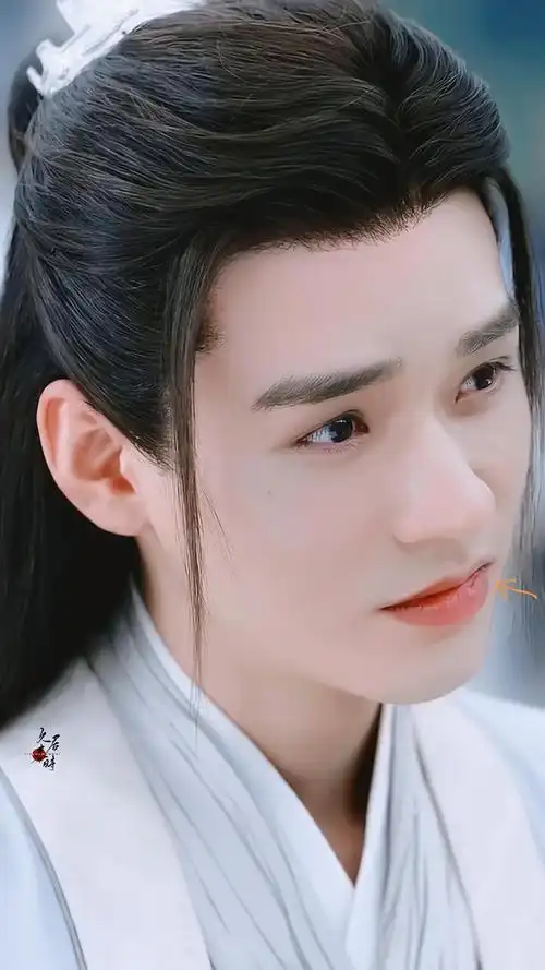 白衣温客行这个嘴角就是龚俊说缝了十针的伤疤?