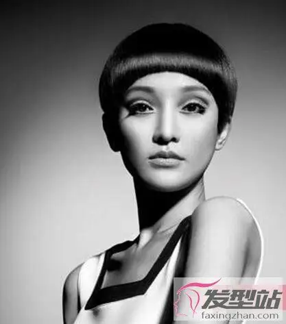 好看的女生锅盖头减龄时尚秒变小脸