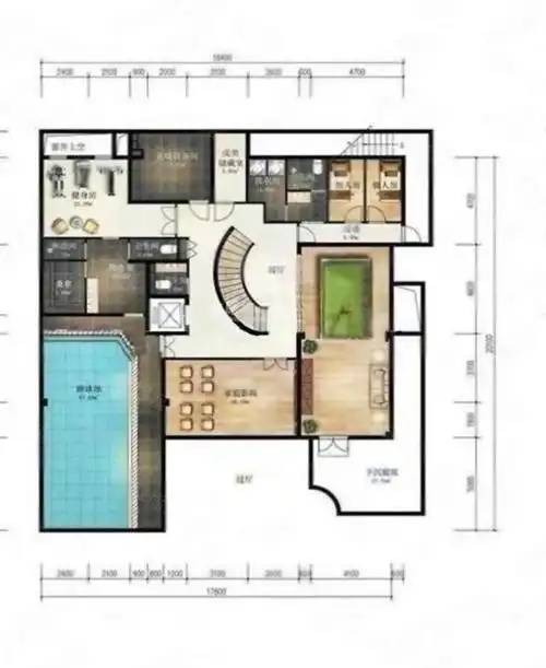 2000平纯独栋颐和原著可停8车精装拎包住看房方便