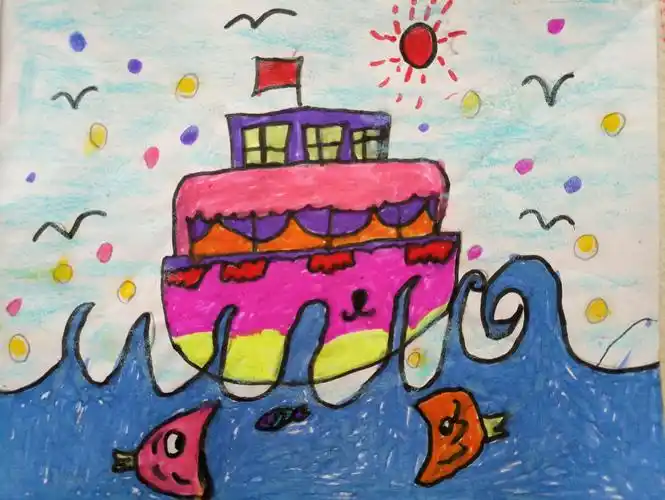 【墨竹原创】鹿楼小学一年级小朋友们的绘画作品